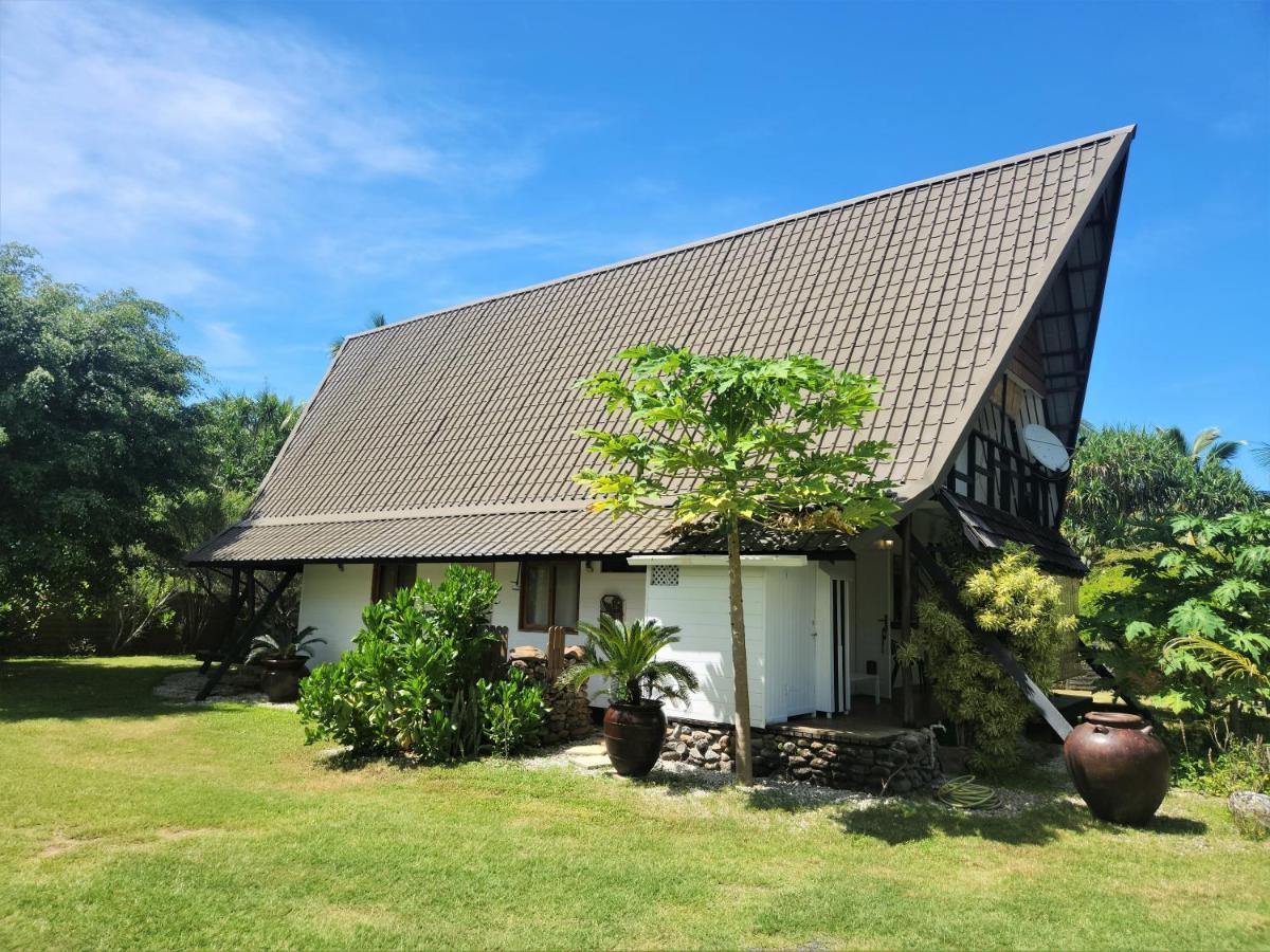 Green Villa Moorea Temae Buitenkant foto